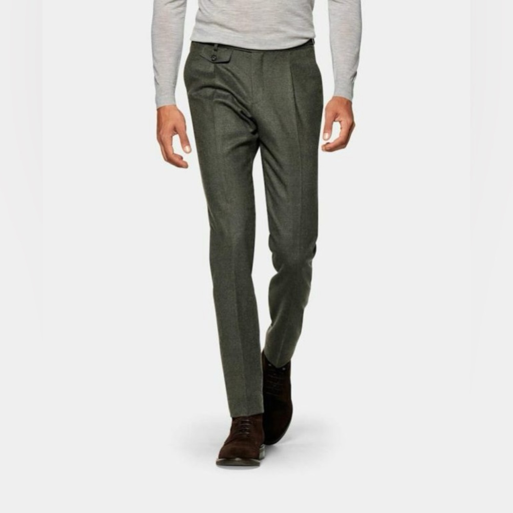Suitsupply Pleated Brentwood Trousers (size 30)